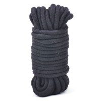 Rope 33 Feet Bondage Black